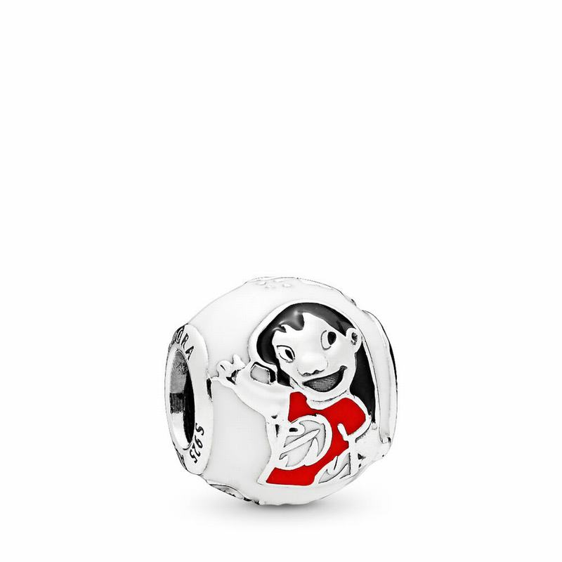 Talismane Pandora Disney Lilo & Stitch Argint/Negrii (vCW2posG)